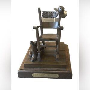 By Don Begg . For the Bronze Collector . “A Western Tradition “.